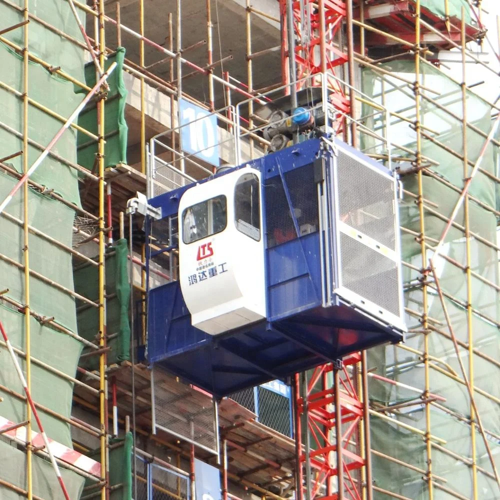 Строительный Лифт с двойной клеткой