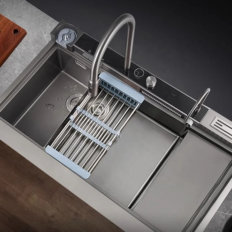 Kitchen built in dishwasher machine automatic smart ultrasonic in stainless steel sink dishwashers  for home