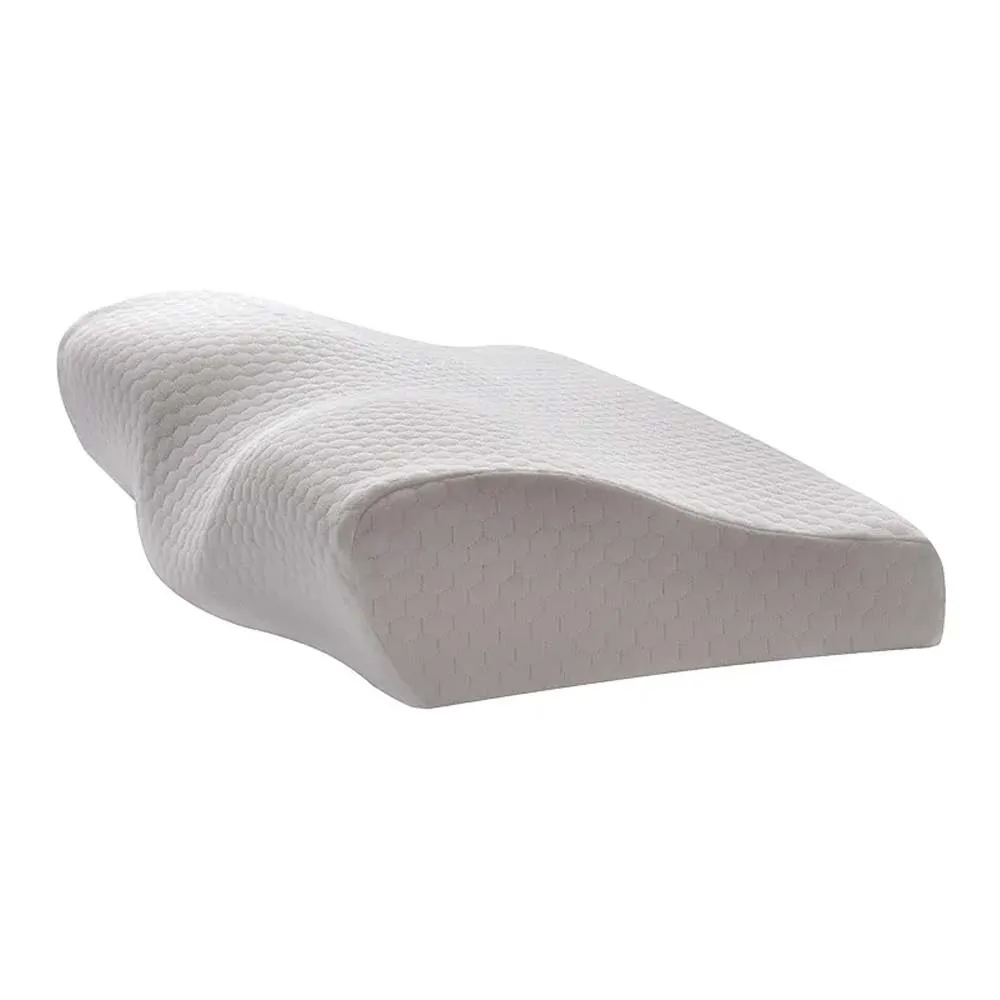 JOURM Contoured Cervical Orthopedic Oem Hot Sale Butterfly Shape Memory Foam Pillow Suppliers For Sleeping