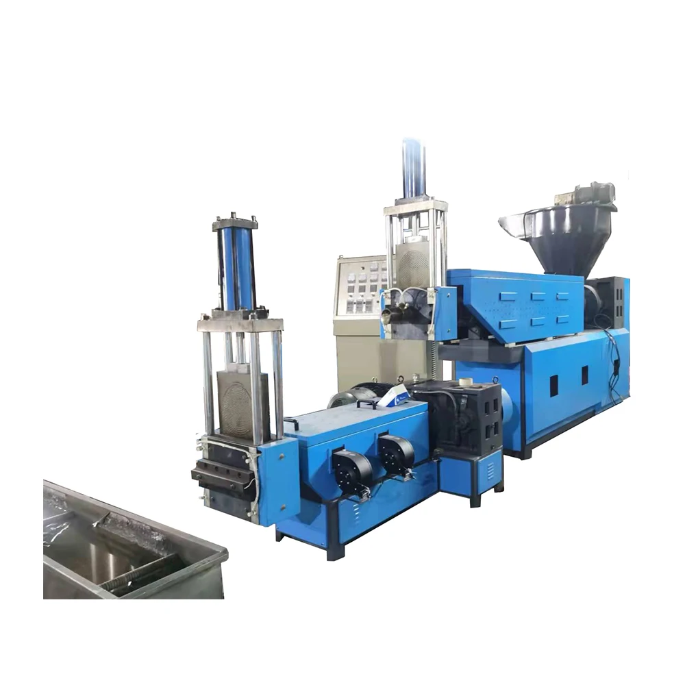 2 stage Plastic shopping bag film agglomerator recycling machine