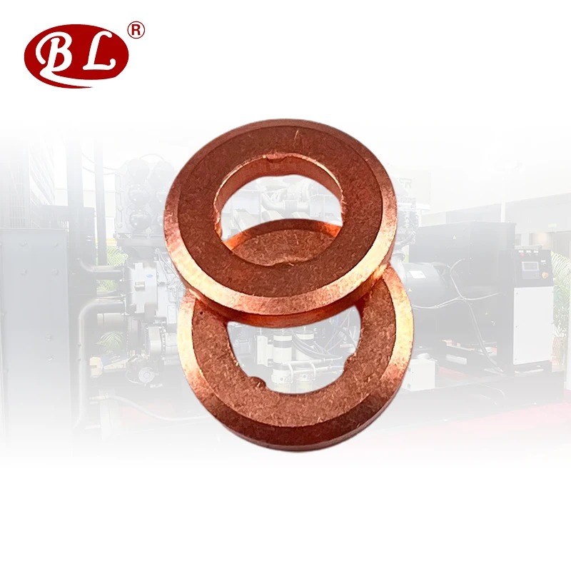 New Genuine Bosh Fuel Injector Copper Gasket For AUDI BENTLEY PORSCHE VW 07-20 F00VP01009