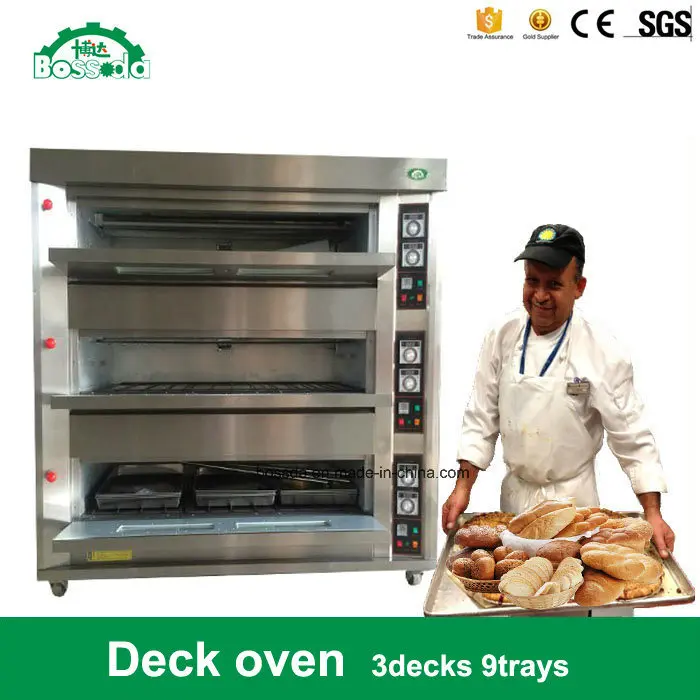 Commercial professional luxurious electric convection pizza oven bakery gas oven