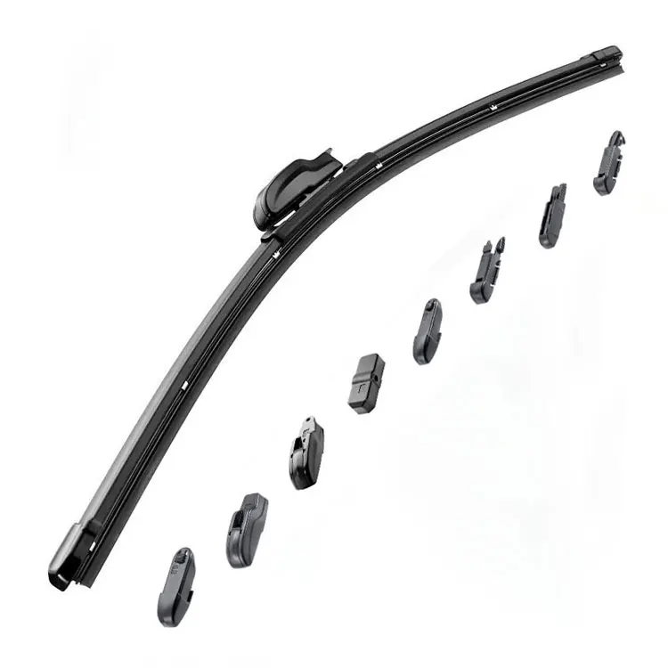Car front window frameless wiper blade wholesale universal windshield wiper for cars