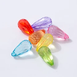 Wholesale 30 mm * 18 mm water droplets transparent acrylic beads other loose beads