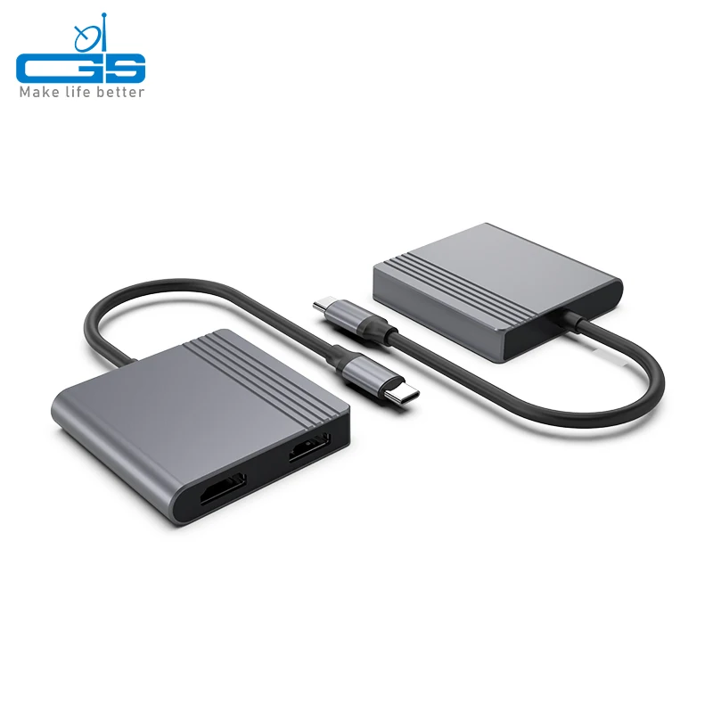 Cheap Silver Multi Type Dock Hub C Adapter Usb