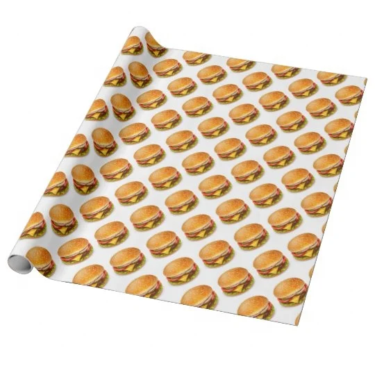 
Custom sandwich wrap paper fast food packaging oil-proof wax paper for food wrapper paper 