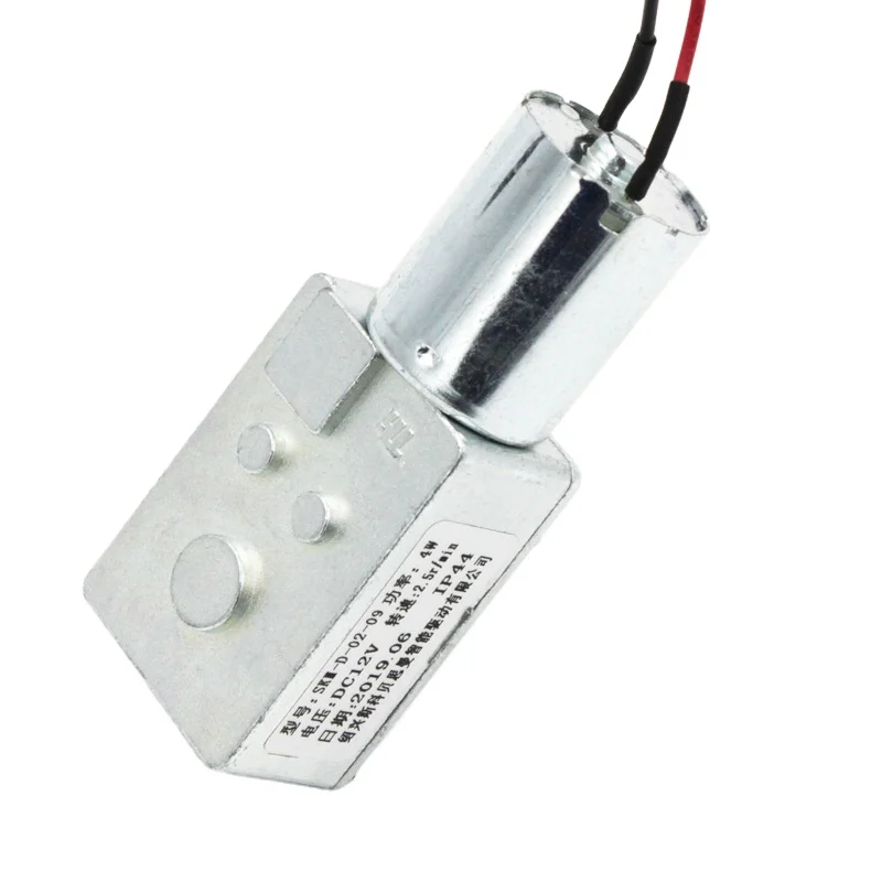 12v DC 46mm Micro Worm Gear Motor 3-50 rpm Gear Reducer Motor Geared Motor Reversible