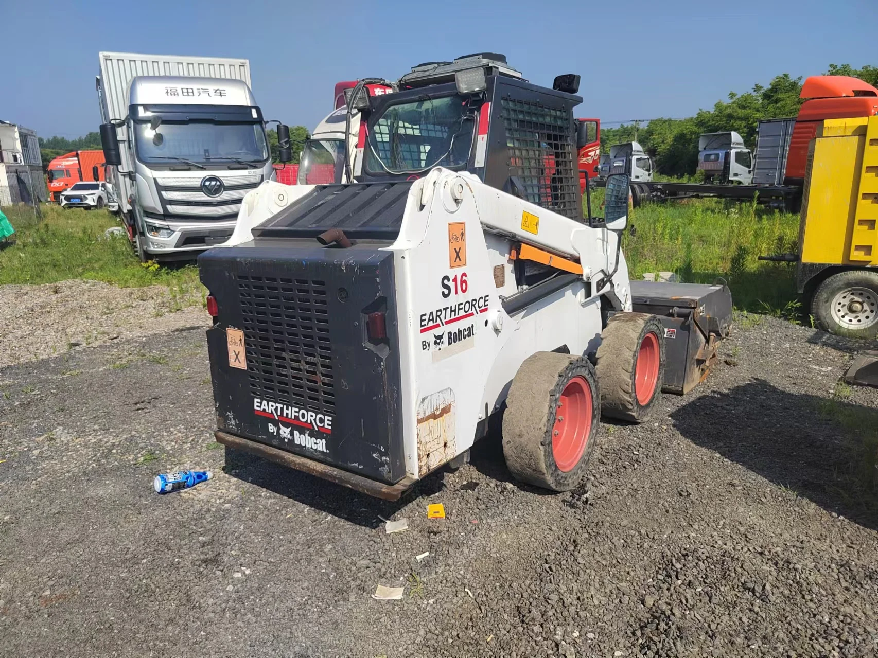 Used Bobcat S16 S18 S70 S130 S160 S185 S220 S270 S300 S450 S550 S750 Original Skid Steer Loader Mini Loader Low Price for Sale