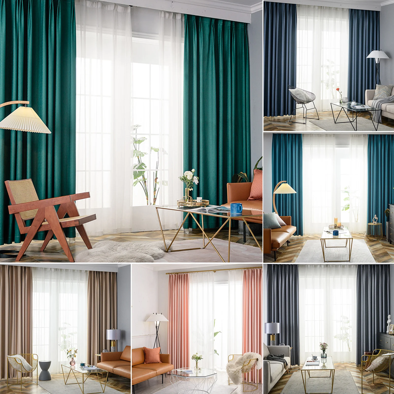 Высококачественные Оконные Занавески для гостиной по индивидуальному заказу, черные 3D-печатные комнатные декоративные шторы для офиса