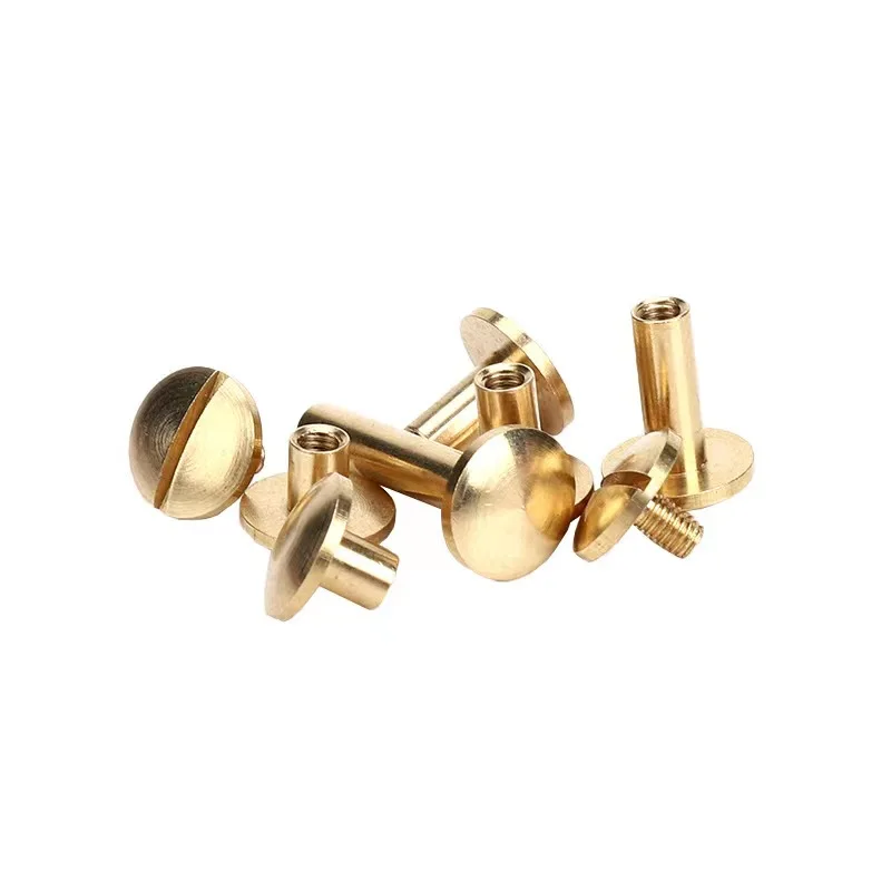 New Product Industrial Household Imprint Brass Binding Screw Post Brass Chicago Screw