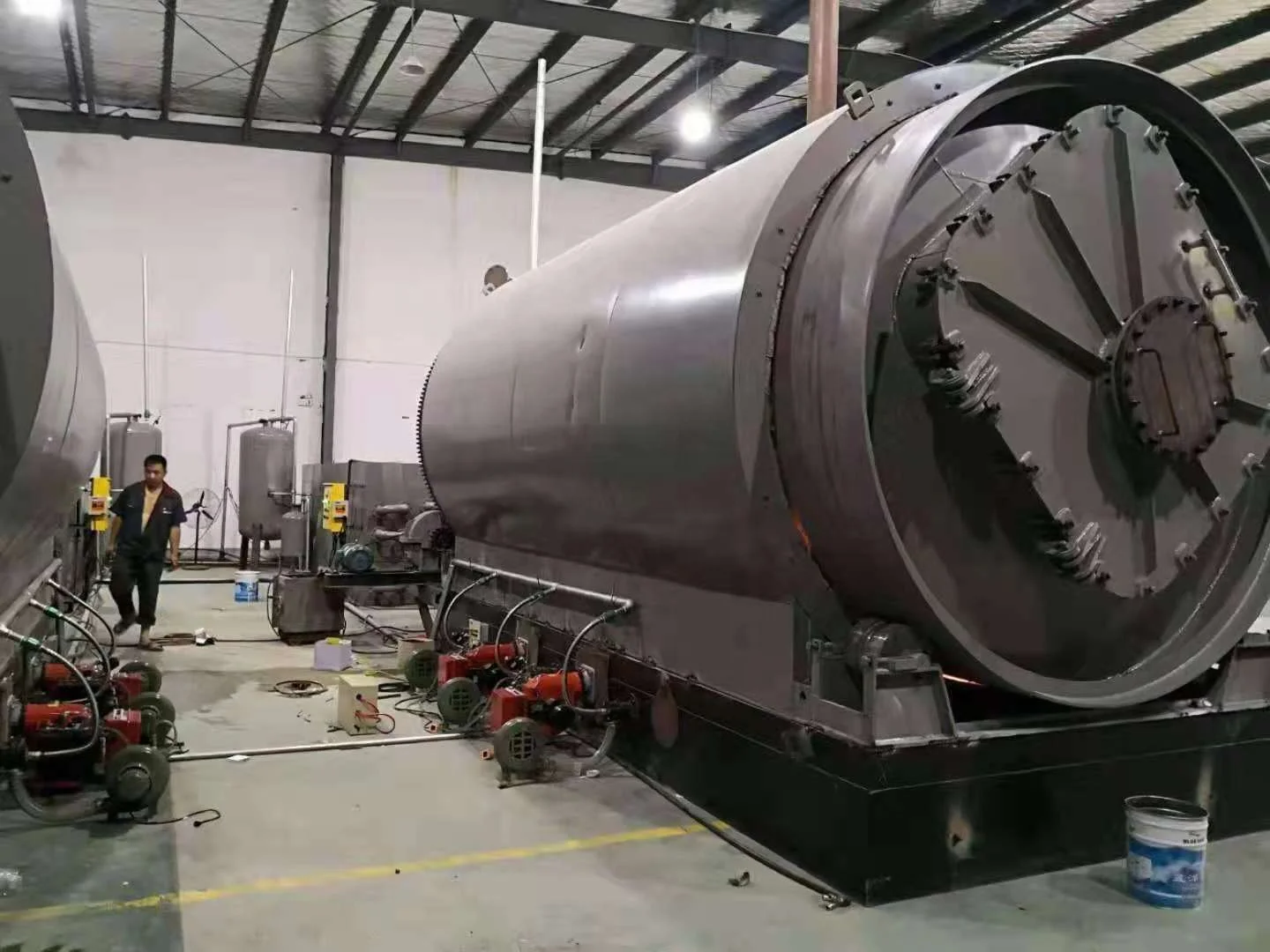 Experienced used tire to fuel oil pyrolysis equipment