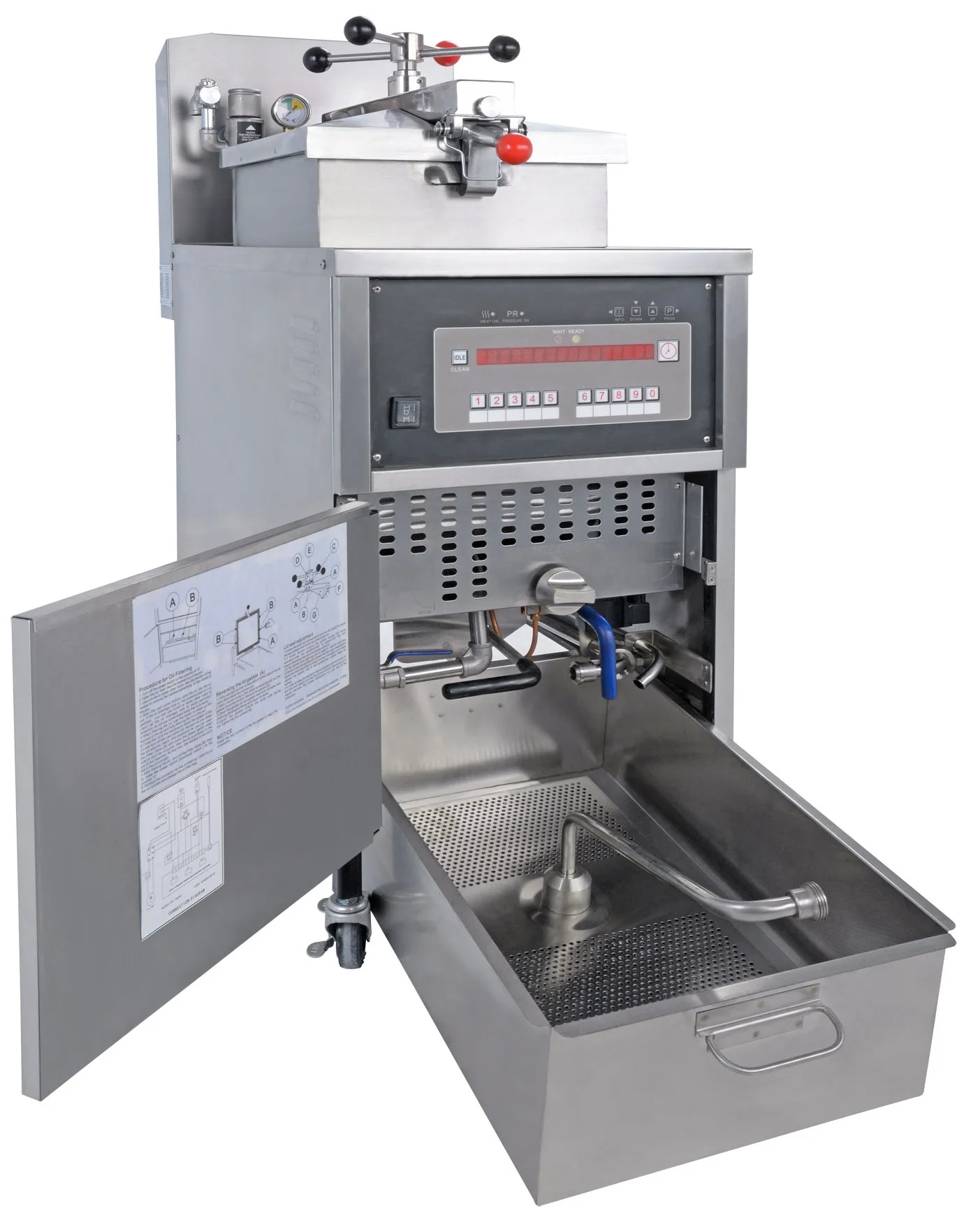 PFE-800 deep fryer commercial chicken pressure electric pressure fryer 800 from CNIX manufacture