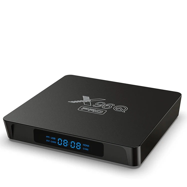 Daqu Top Selling 2.4G WiFi Android 10 TV Box X96Q Pro 1G 8G 2G 16G Allwinner H313 Smart Set Top Box With Air Mouse X96 X6 X96 X4