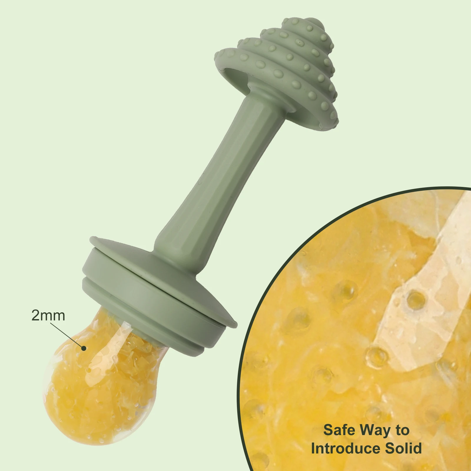 Silicone Fruit Teat Baby, Teething Ring Training Toy