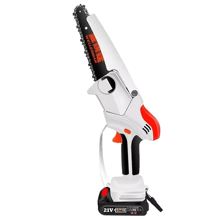 21V Электрическая цепная пила аккумуляторный двигатель 4 дюймовый литиевая батарея