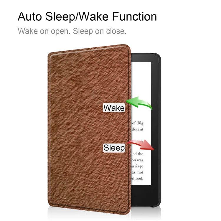 Case For All New Kindle 2018 2019 2021 Pc Back Cover Pu Leather Case Tablet Cover For Amazon Kindle Paperwhite 4 10th Gen 6 Inch