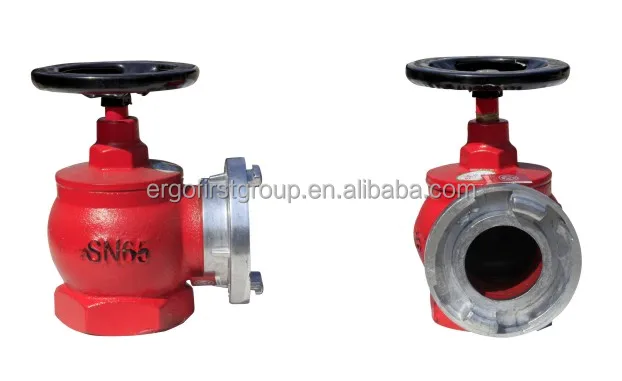 Indoor fire hydrant decompression rotary fire hose valve hydrant faucet