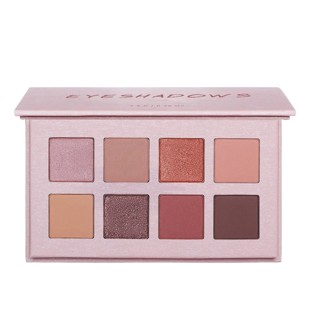 Wholesale Makeup Eyeshadow Eye Shadow Palette Super Fine Powder 8 Color High Pigmented Vegan Multichrome Eyeshadow