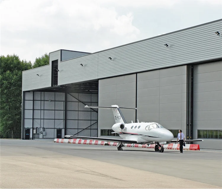Light steel structure warehouse Small aircraft flight test warehouse