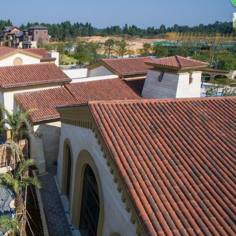 China Terracotta ceramic clay roof tile  roof tile