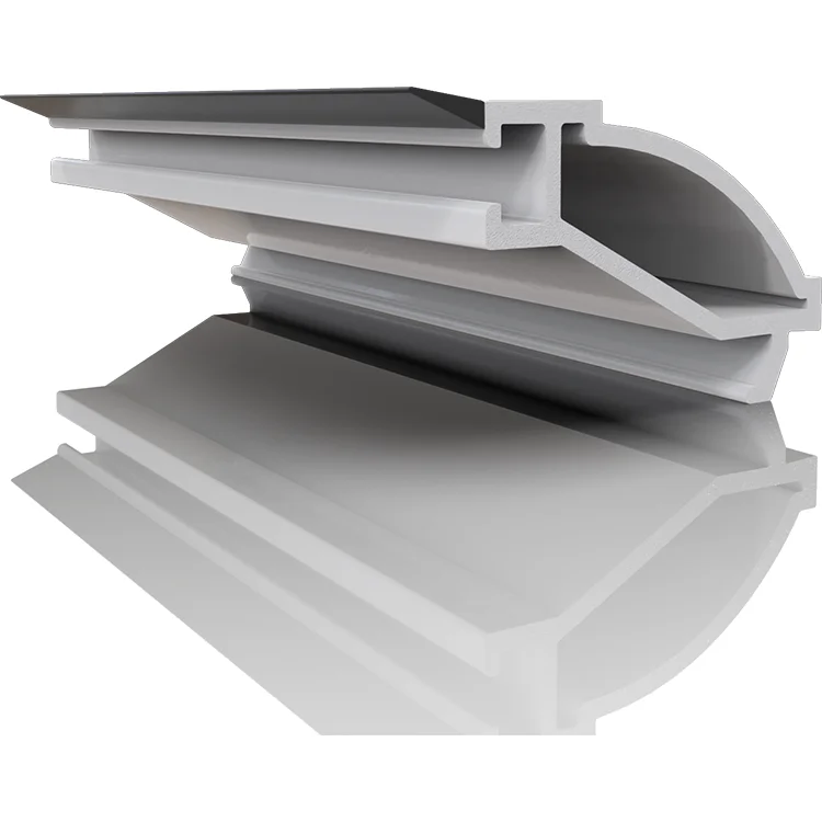 60# Export Window Laminated Extruded White Casement Series Pvc Upvc Plastic Extrusion Profile