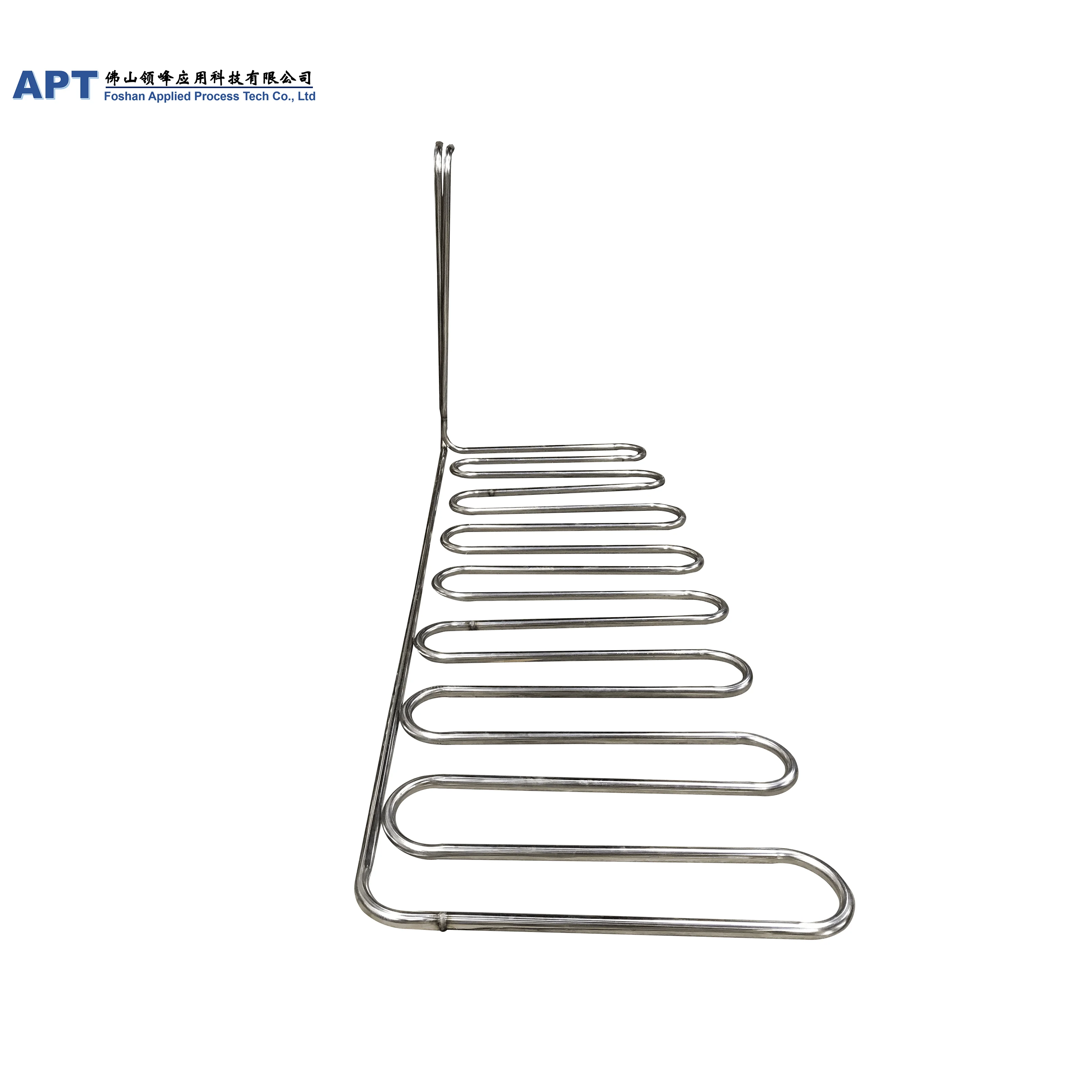 APT 15HP  immersion type stainless steel 304 tube coil chiller for water tank cooling