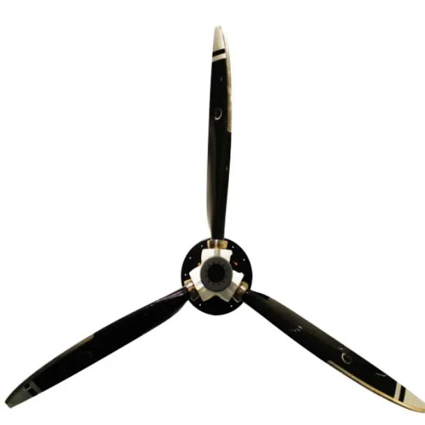 3 Blades Black + black gasoline powered aero engine aircraft propeller XE4