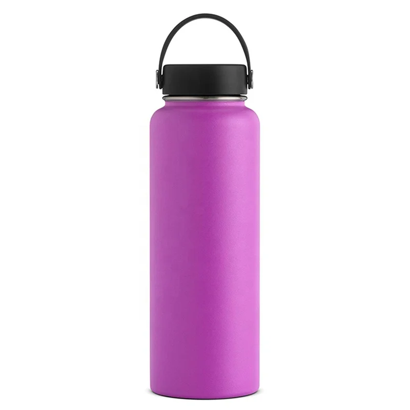 Заводская поставка Премиум 18oz 32oz 40oz Двойная Стенка нержавеющая сталь 304 Изолированная бутылка для воды с различными крышками
