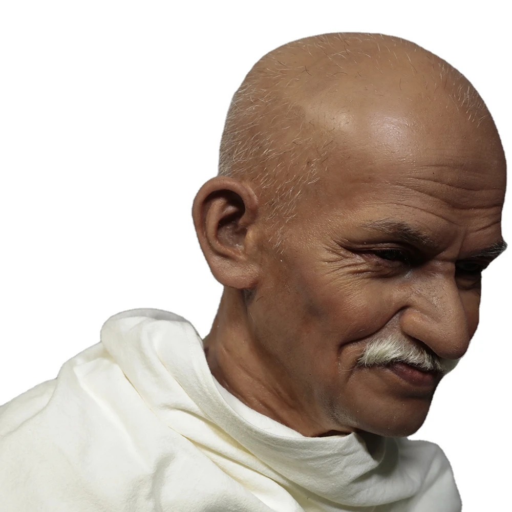 EH13 Famous Life Size India Politician Gandhi Celebrity Wax Figure
