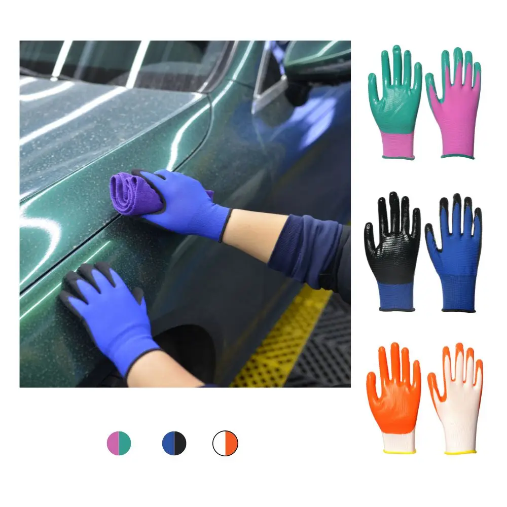 Hot Selling New Arrival Anti Impact Abrasion Agriculture Latex Sandy Coat Safety Work Gloves Factory