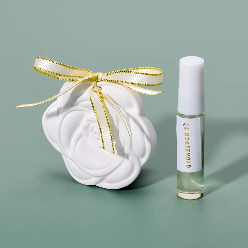 ceramic sctented tablet hanging in the car diffuser aromatic plaster stone essential oil set