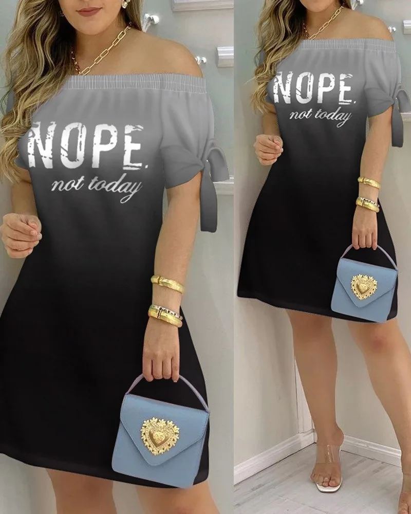 spring 2022 women s clothing new arrival hot sale Resort inspired gradient tie dye floral print dress