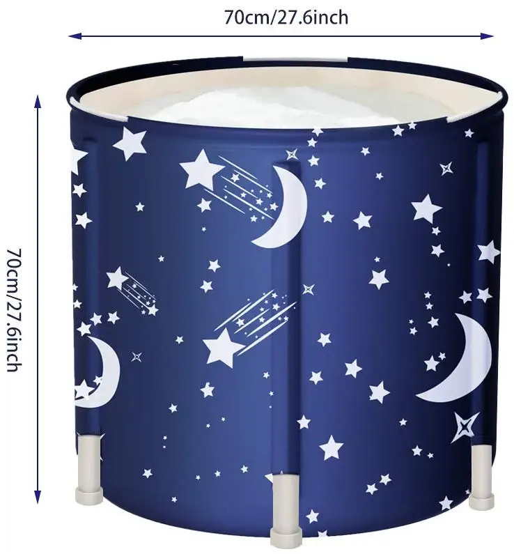 Портативное складное ведро для ванны для детей и взрослых