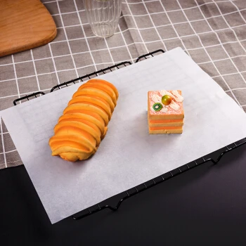 Wholesale Customization Brown White Silicone Baking Paper Packaging Paper Sheets For Sandwich Chicken Baking