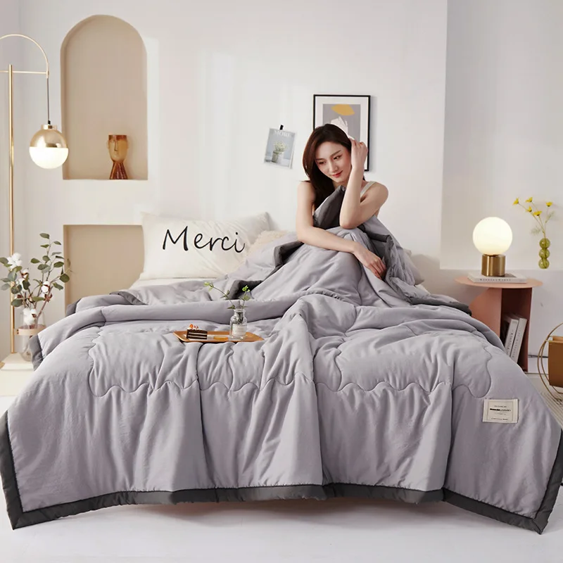 Luxury Quilt Bedding Set Cotton/Polyester/Microfiber Quilts Set Twin/Queen/King Size Big Summer Bed Quilt Blanket