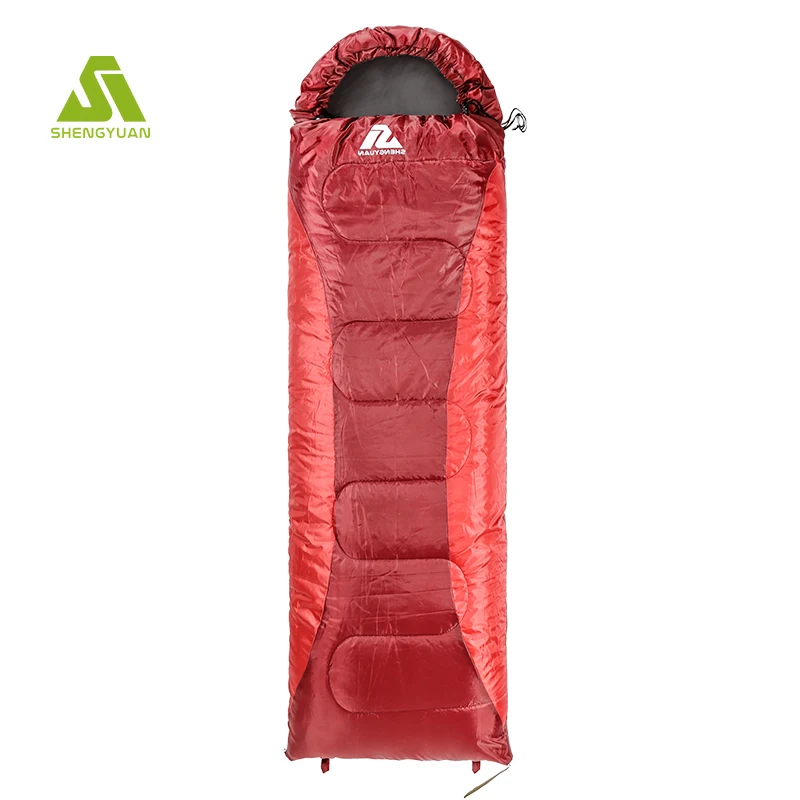 Warm Splicing Sleeping Bag Outdoor Sport Waterproof Thermal Sleeping Bag Comfortable Heated Lazy Bag Adult Winter Camping