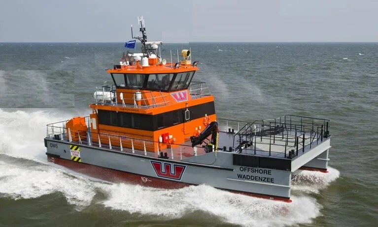 Grandsea 24m/80ft wind farm services vessels aluminum boat catamaran workboat
