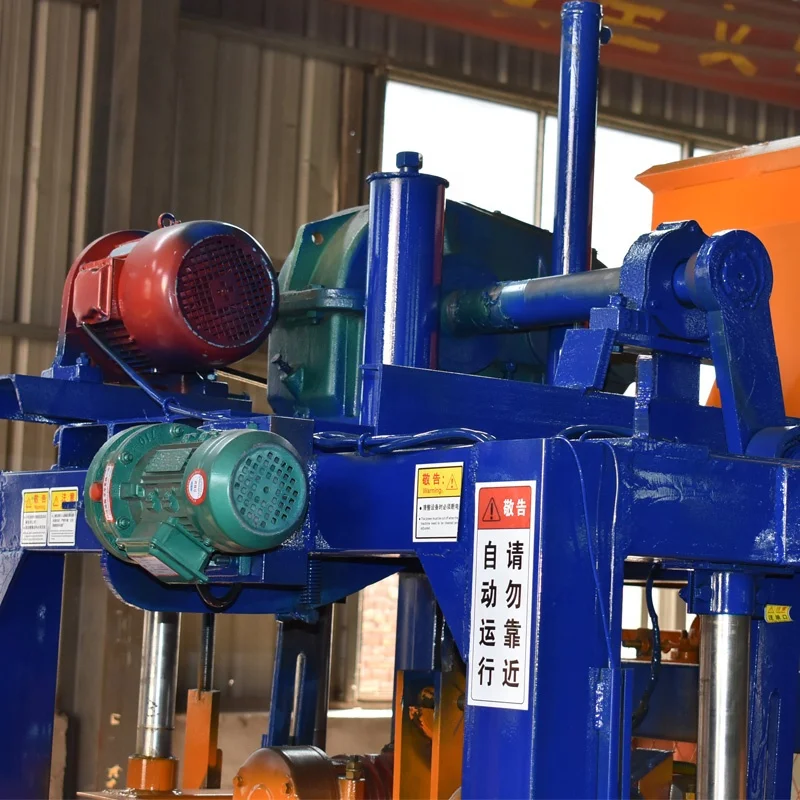 QT4-25 Hollow Block Making Machine Building Block Making Machine Concrete Block Making Machine