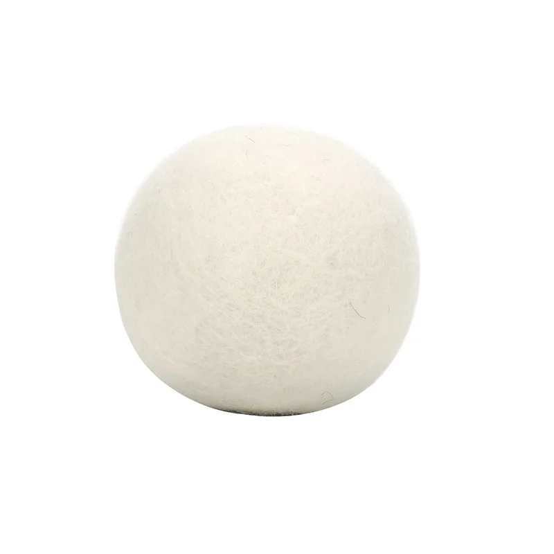 anti static dryer balls 100% wool felt ball wool dryer ball with different size and color