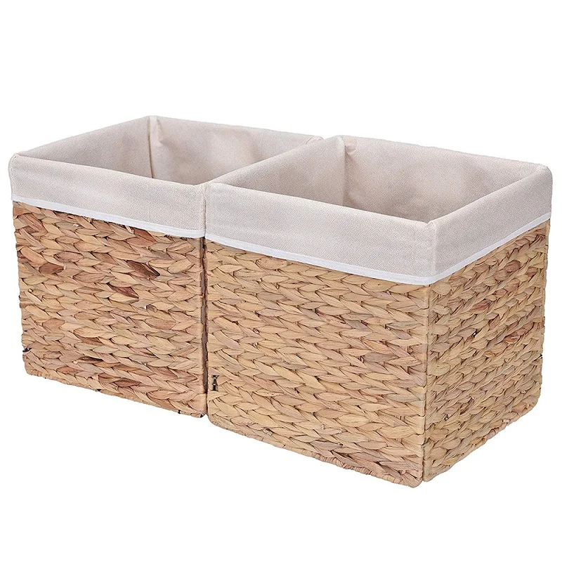 Collapsible Water Hyacinth Storage Basket
