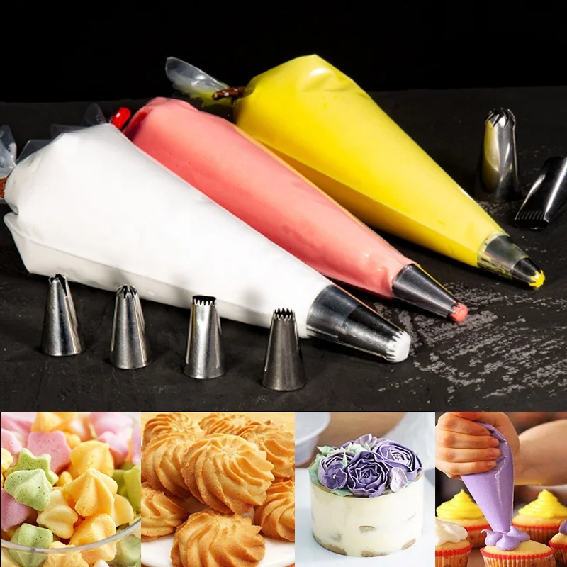 New Type Cream Confectionery Bags Baking Pastry Cake Tools Baking Supplies Cake Decorating Tools Kit