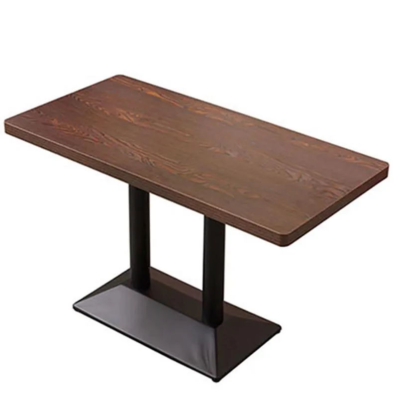 Modern Design rectangle Wood dining table top for restaurant table furniture