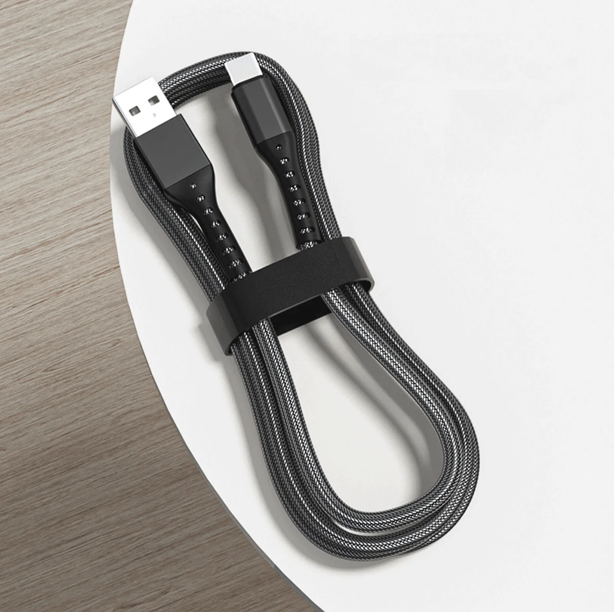 Custom Oem Odm Servise 100CM 2.4A Nylon 8PIN USB Data Cable for iphone