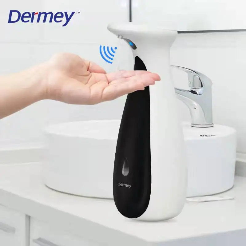 Dermey 380 мл роскошная ванная комната датчик движения электронная бесконтактная смарт-дозатор для пенного мыла авто ручной дозаторы жидкого настроить