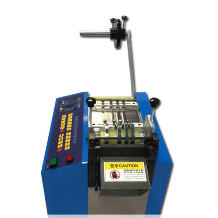 Factory Cheap Price Automatic Aluminium Nickel Strip Pvc Tube Plastic Tape pvc nickel Cutting Cut cutter Machine