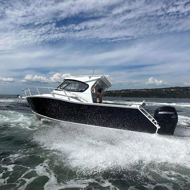 Aluminum Fishing Boat 250-350Hp Small Fishing Boat With Motor And Trailer Fishing Boat With Motor