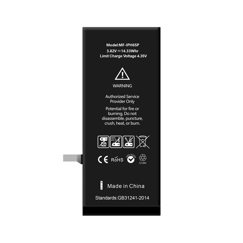 Фабричная оптовая продажа, батарея для мобильного телефона, 100% Оригинальная батарея для iphone 6S Plus, 3750 мАч