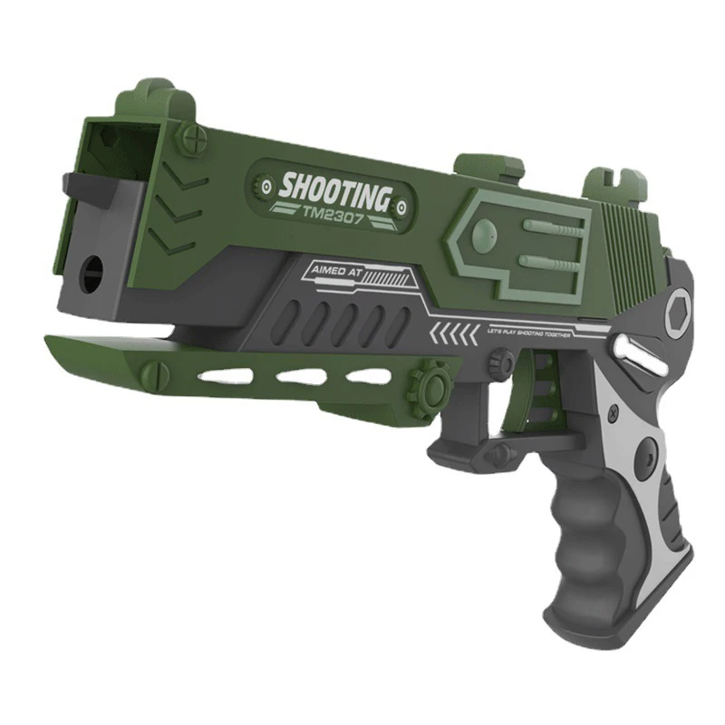 New toys battle burst rubber band gun can fire boy trigger pistol competitive shooting target game rubber band pistol for kids