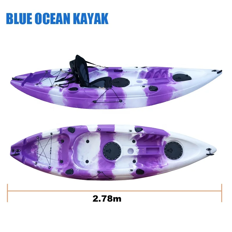 Single Seat Kayak One Person Canoe Cheap from BLUE OCEAN KAYAK