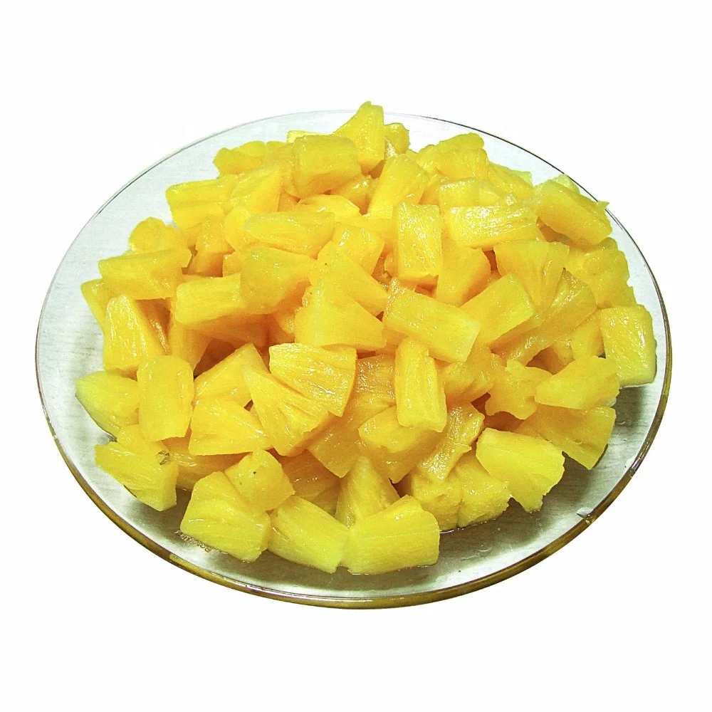  Консервированный кусок ананаса в сиропе